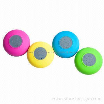 Waterproof Bluetooth stereo speaker with microphone